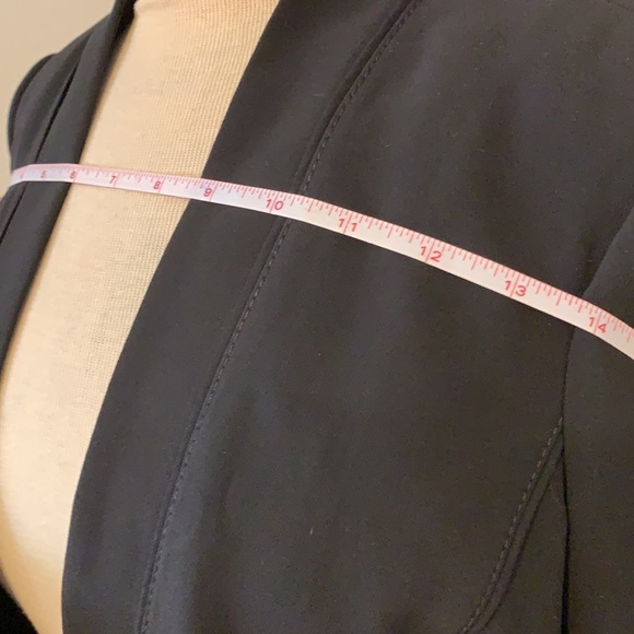 VGUC-White House Black Market blazer, black Size 4 - Picture 9 of 12